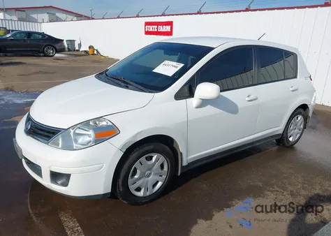 2012 Nissan Versa 1.8 S из США, поврежденный, VIN 3N1BC1CP4CK292881